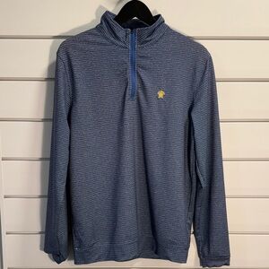 Simply Southern Blue and Gray Striped Shirt